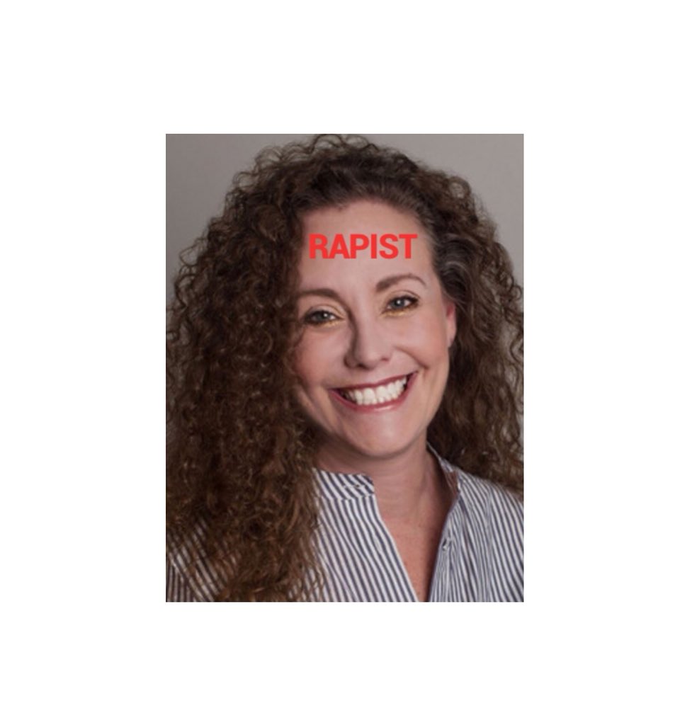 TheNattyConser's tweet photo. Claims to have attended 10 gang rape parties where she was raped. When you RETURN to various gang rape parties that is called an orgy, & as a 19 year old with high school students present that makes YOU guilty of statutory rape. #FoxNews #StatutoryRape #LibJustice https://t.co/mDIGNmRaJ4