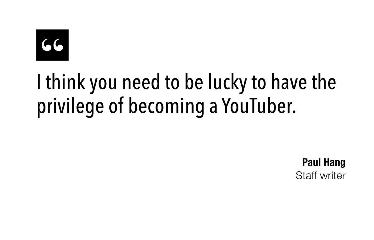 SpartanDaily's tweet photo. Many people make a living posting videos to @YouTube. But @iTz_BisyMon says doing that isn't a job, it's a hobby. Check out his piece here: https://t.co/3uDn7b7k3t https://t.co/l9v7bttf90