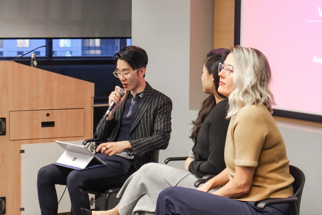 TMUFashionZone's tweet photo. Thank you to everyone who came out to #MakingItInCanada 2018 last night organized by @RUFashionZone, @RyersonCareer, and @FGIToronto ✨ https://t.co/irztq87Q9h