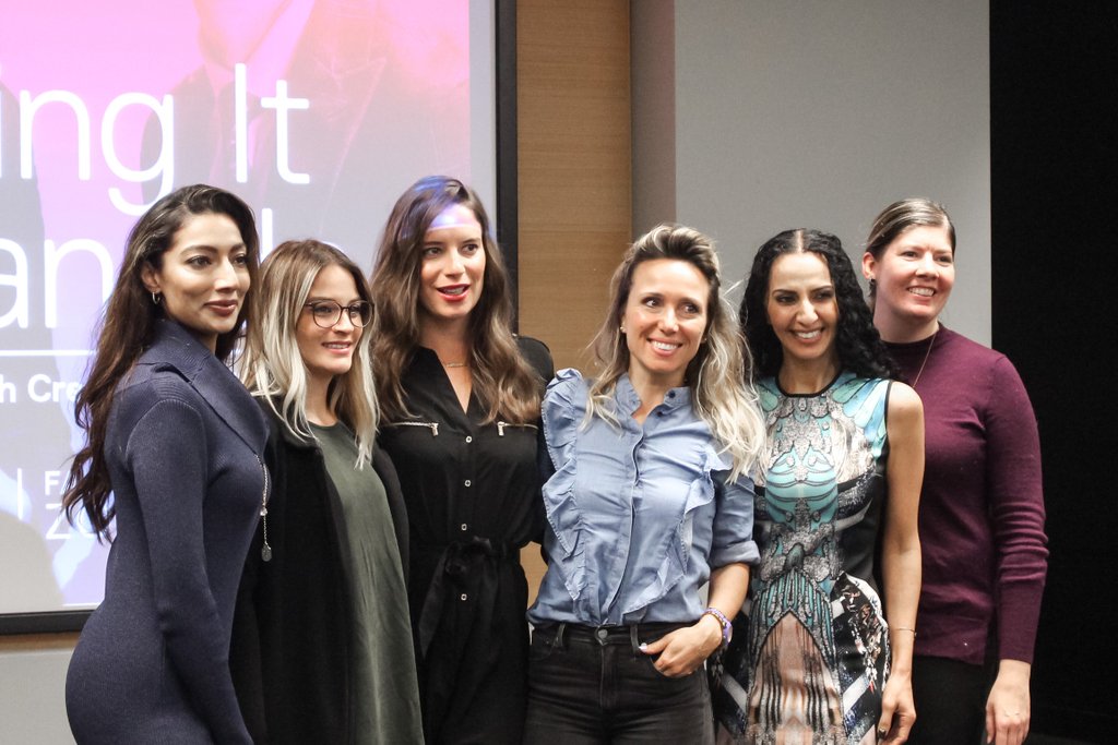TMUFashionZone's tweet photo. Thank you to everyone who came out to #MakingItInCanada 2018 last night organized by @RUFashionZone, @RyersonCareer, and @FGIToronto ✨ https://t.co/irztq87Q9h