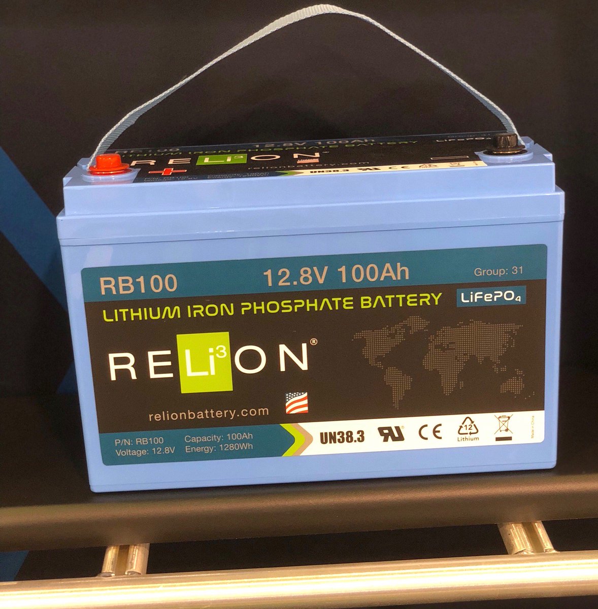 For those @SPIConvention right now, we're giving away one of our most popular products - the RB100 a 12V 100 Ah LiFePO4 battery. Stop by booth #474 today and enter to win. The lucky winner will be announced at 4 pm PST. #spicon #solarpowerinternational #solarconvention #ESIcon
