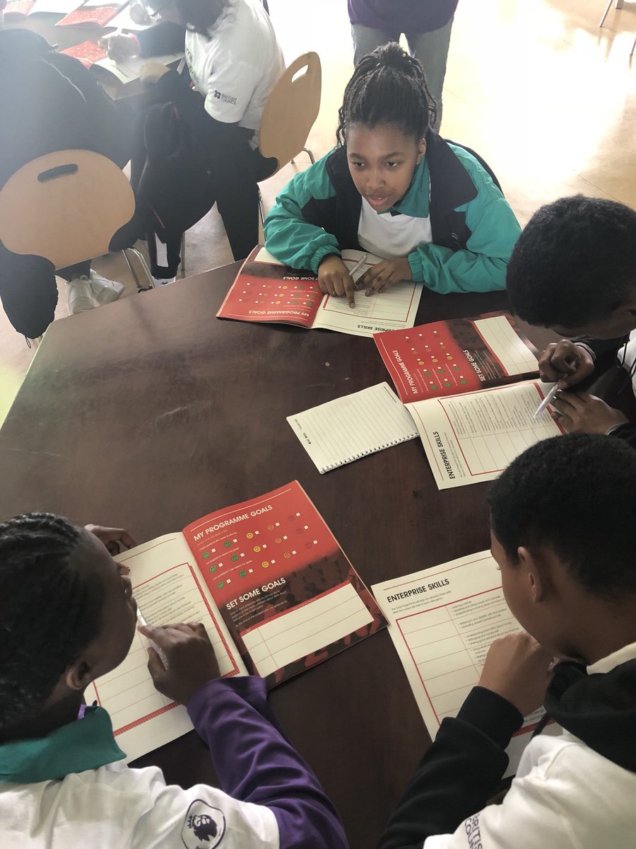 aussiendlovu's tweet photo. I think #EnterpriseProgram is one of the best we have had! Not only do young people get access to their favorite football clubs but also get to learn about a whole lot of carriers in the football world.
Thanks to @ajaxcapetown for partnering with @zaBritish on this rollout! 👊🏾 https://t.co/aDD9DUyCzv