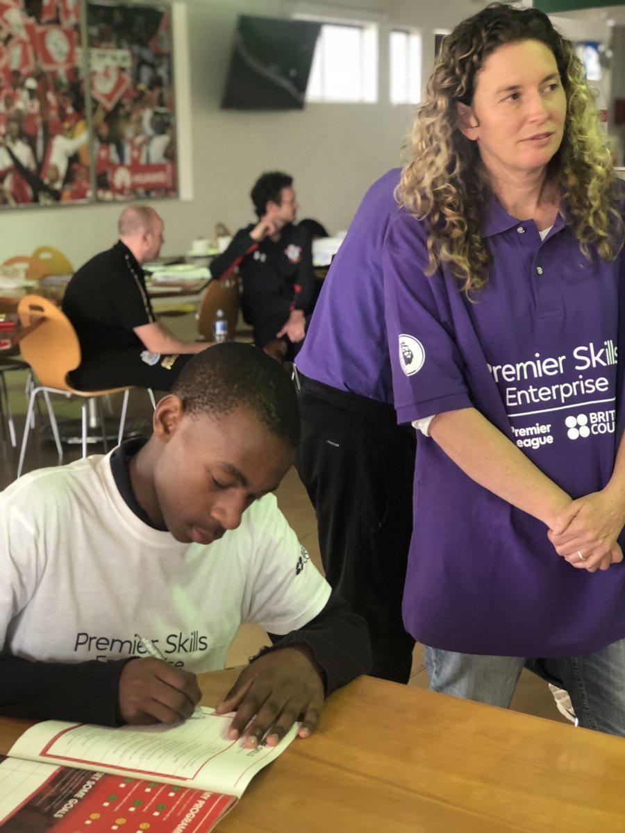 aussiendlovu's tweet photo. I think #EnterpriseProgram is one of the best we have had! Not only do young people get access to their favorite football clubs but also get to learn about a whole lot of carriers in the football world.
Thanks to @ajaxcapetown for partnering with @zaBritish on this rollout! 👊🏾 https://t.co/aDD9DUyCzv