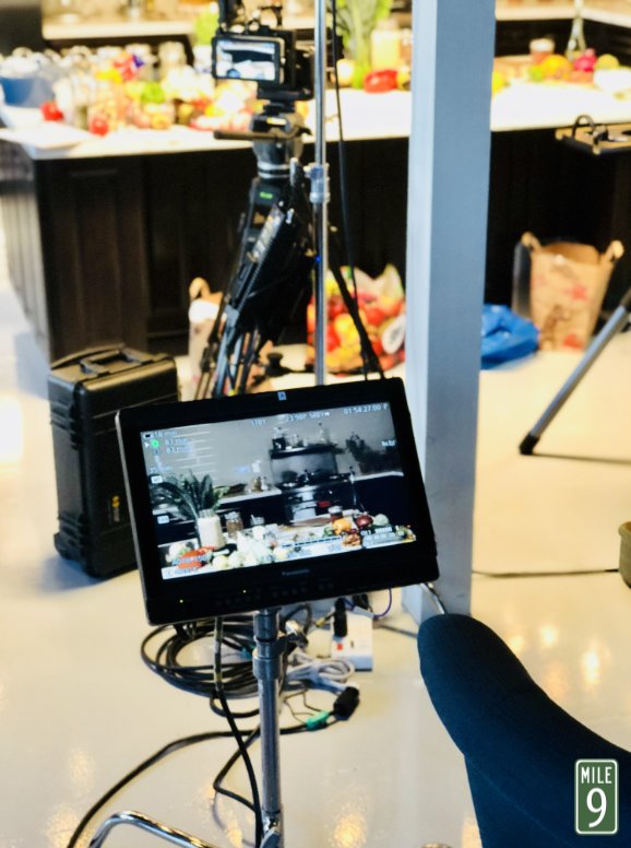Mile9Agency's tweet photo. A quick peek into the tremendous time we had creating a commercial for our friends over at @CadenceKitchen_ . Check them out for the full video and learn how they're solving the “What’s for dinner” dilemma. https://t.co/QCD60ThTvi