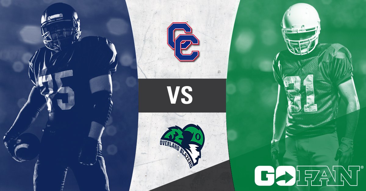 Friday night football between <a href="/CreekFB/">Cherry Creek Football</a> and <a href="/WeAreOverland/">Overland Athletics</a>! 🙌

Get your tickets online NOW: gofan.us/c662e2