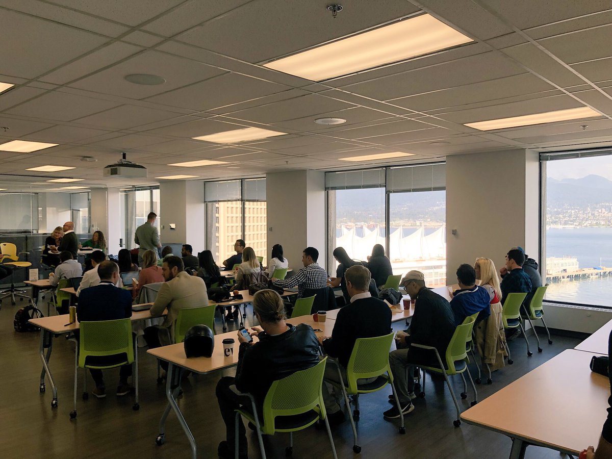 stevebviley's tweet photo. You’ve got a great idea. Now, how do you tell everyone about it? Sitting in to hear from a panel about Marketing & Growth for #Startups. Hosted by @VentureLabs_ca #VSW2018 #GetSupercharged @yourNucleus https://t.co/CuQs9zbff4