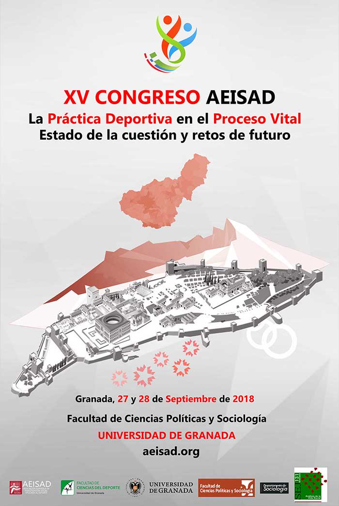 Fac_Deporte_UGR's tweet photo. Mañana inauguran el XV Congreso de @aeisad2018 @MariaJoseRienda , @PilarArandaUGR y @PacoCuenca en la Facultad de CC.Políticas y Sociología de la UGR @polisocioUGR 
"La práctica deportiva en elProceso Vital" https://t.co/8i75EZsLc6
