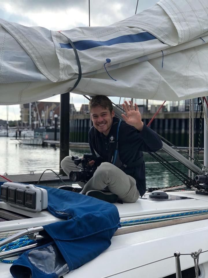 Many thanks to Luke from @All7productions who filmed all the races during @TheYachtMarket <a href="/SotonBoatShow/">Southampton International Boat Show</a> Regatta.

Holding a camera with one hand and the rail with the other! 

Many thanks Luke! buff.ly/2xryUcI