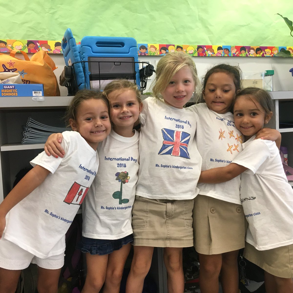 MHIPKCIS's tweet photo. Celebrating nationalities today and this evening!  International Night commences at 5:30 tonight. Check out Kinder shirts!
#cisinspires https://t.co/M5FphydGh3