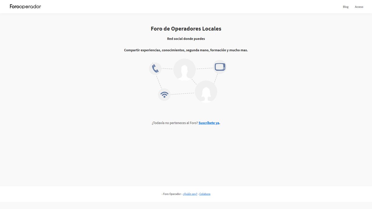 ForoOperador's tweet image. Arranca @ForoOperador.
¡Hazte Suscriptor! y empecemos juntos este nuevo proyecto