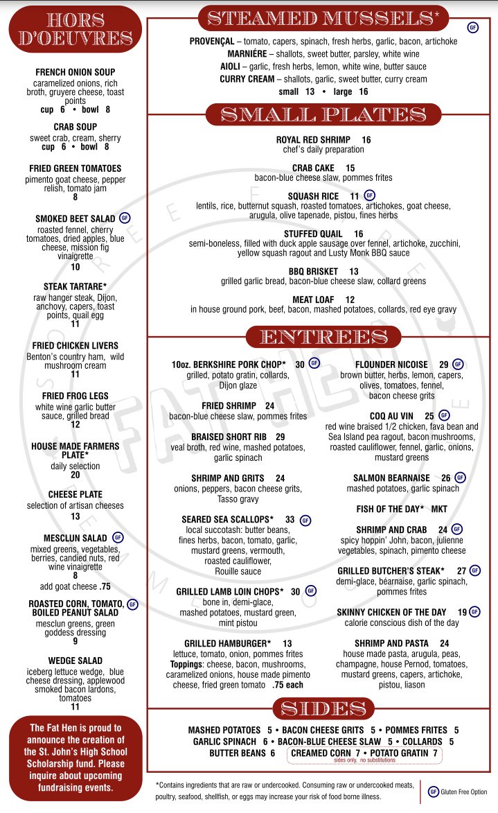 Exciting things are happening! New menu with your old favorites plus what are sure to be your new favorites!