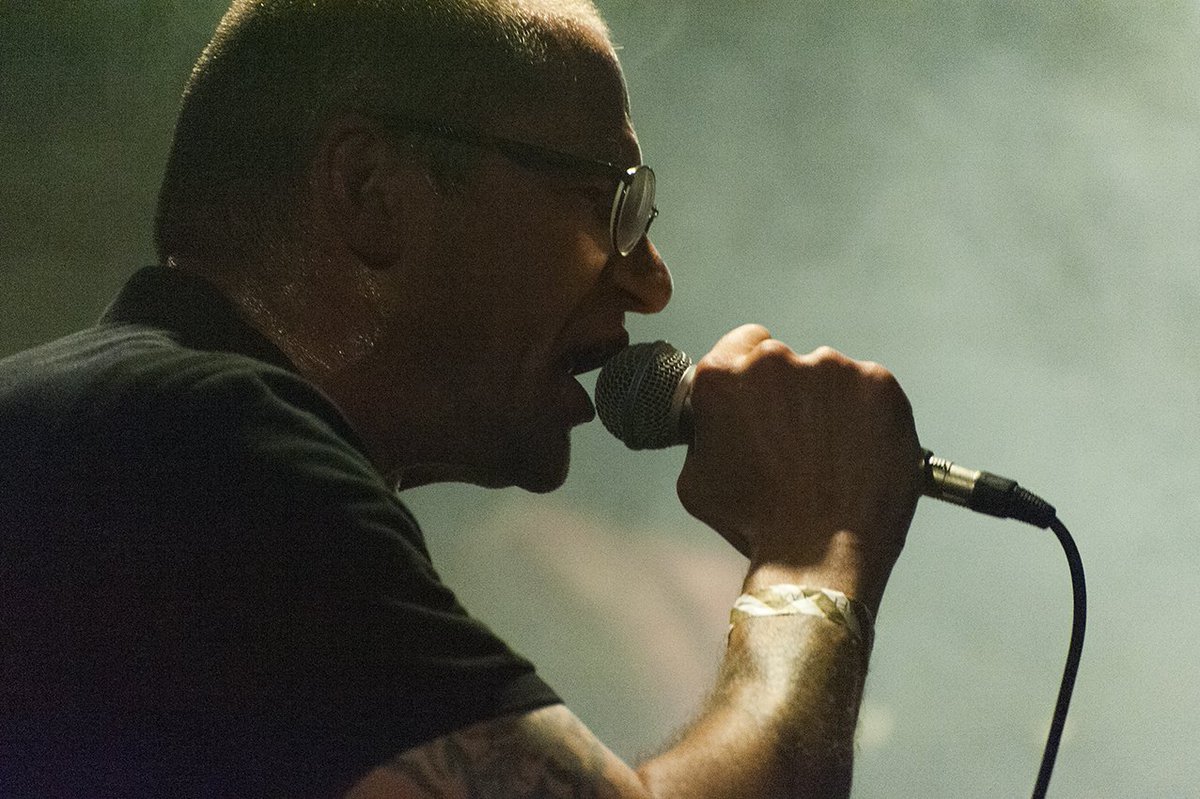 0161Festival's tweet photo. Olaf from Stage Bottles in full effect! #antifascist #manchester #0161festival #antiracism #oi #punk #hardcore #mcr #161crew #festival #stagebottles #sometimesantisocial https://t.co/3mcfCI5fxK