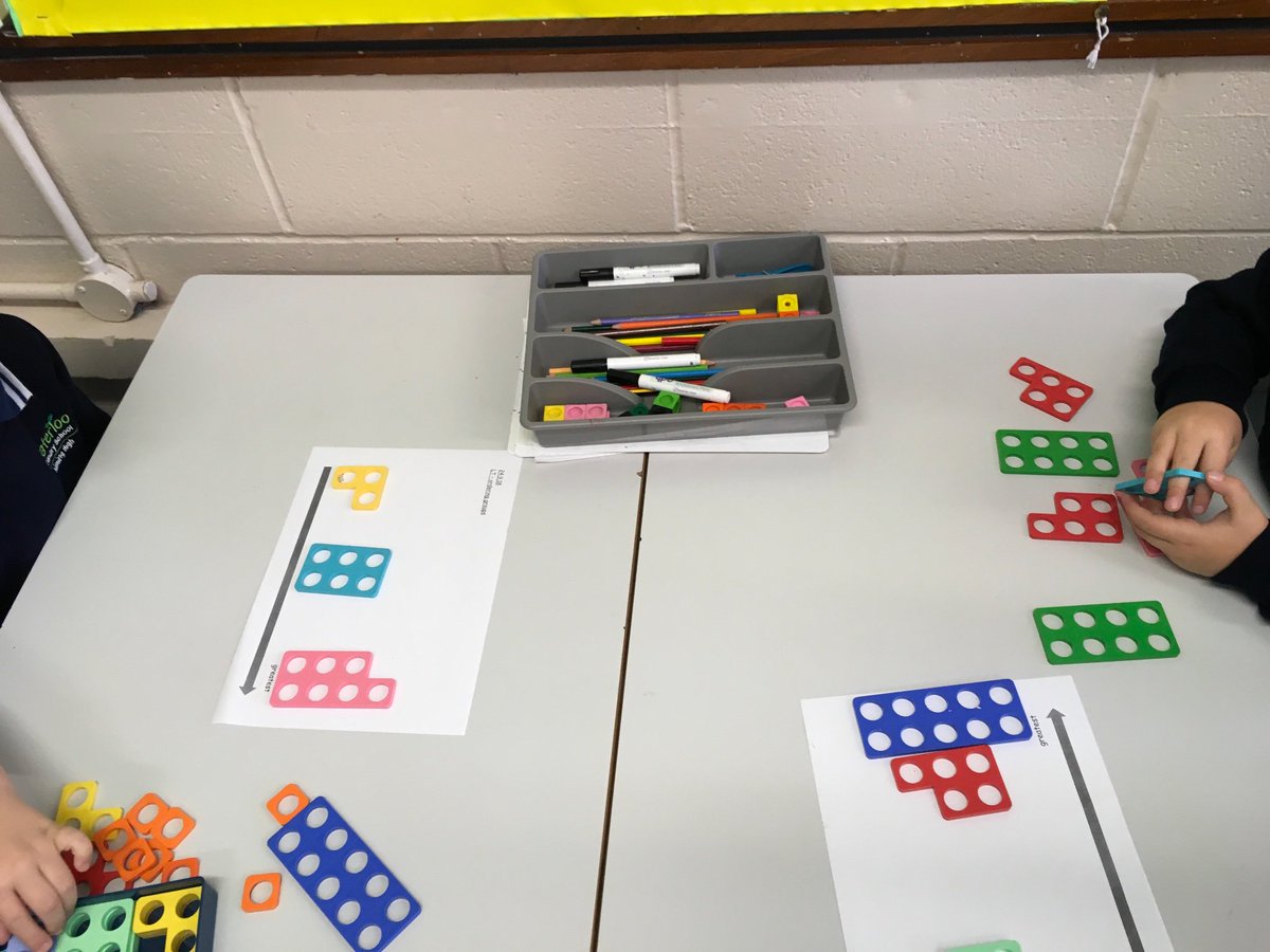 Snotlady5's tweet image. Ordering numbers and objects in sequence- super duper impressed with Y1 again 😍😍