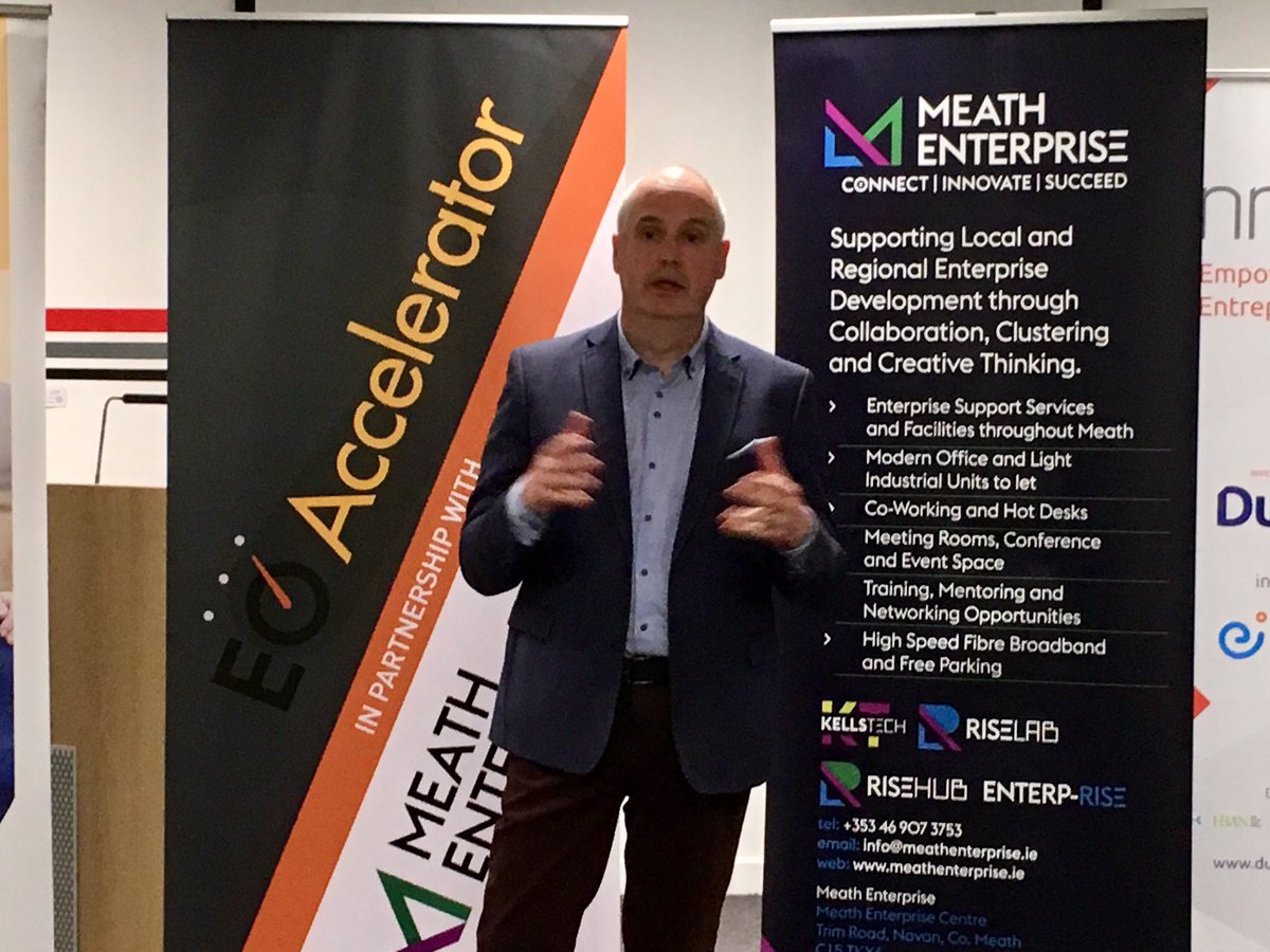 GaryOMeara_'s tweet photo. Our final #EOAccelerator launch event is underway at the #GuinnessEnterpriseCentre #Dublin - Huge thanks to #EamonnSayers and the #GEC team for their support #EOIreland #MeathEnterprise For more info visit - https://t.co/8Ng2iQJQwR @EO_Irl @MeathEnterprise @KellsTech_ @GECinD8 https://t.co/mz6W4w6PO2