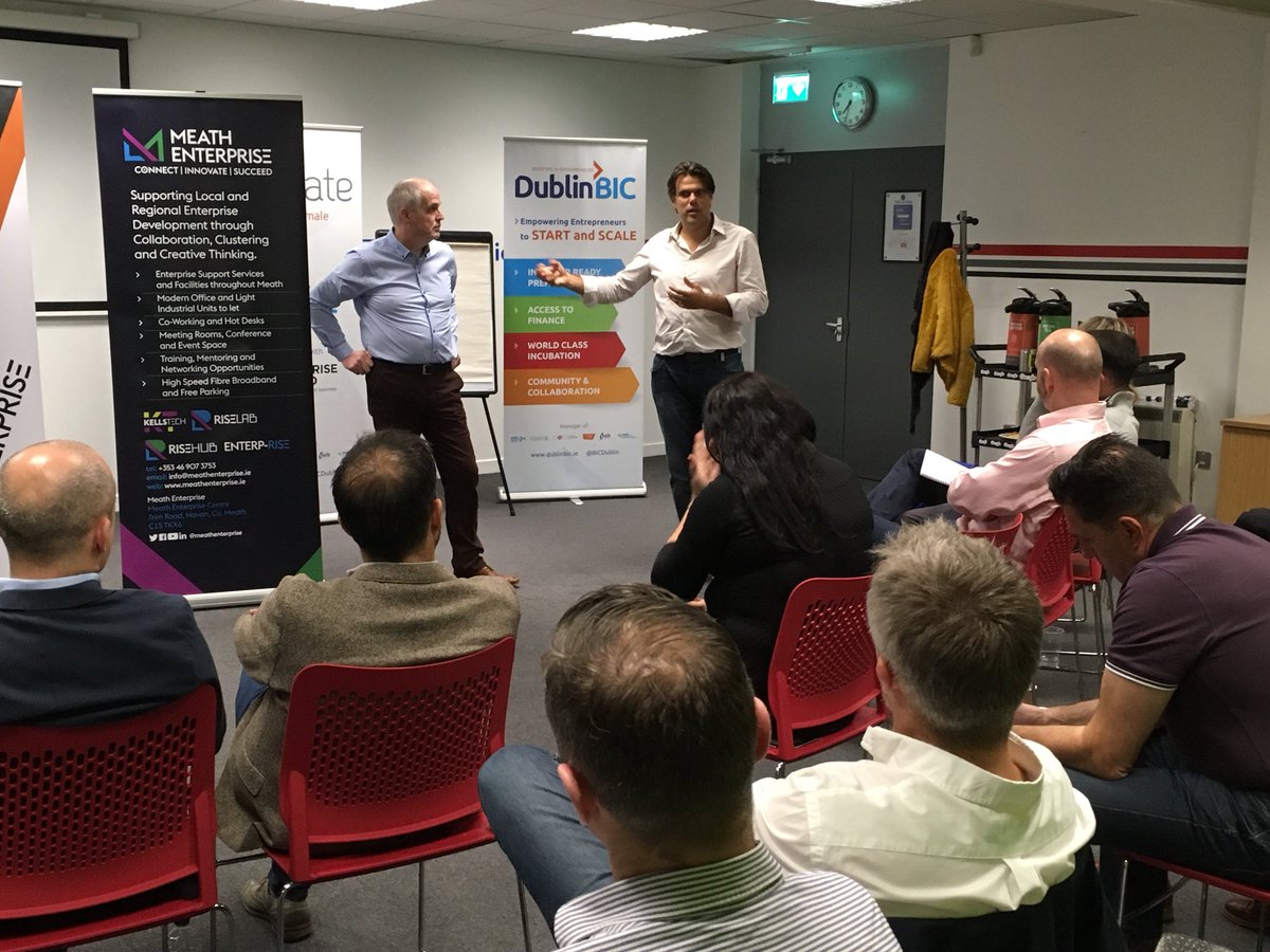 GaryOMeara_'s tweet photo. Our final #EOAccelerator launch event is underway at the #GuinnessEnterpriseCentre #Dublin - Huge thanks to #EamonnSayers and the #GEC team for their support #EOIreland #MeathEnterprise For more info visit - https://t.co/8Ng2iQJQwR @EO_Irl @MeathEnterprise @KellsTech_ @GECinD8 https://t.co/mz6W4w6PO2