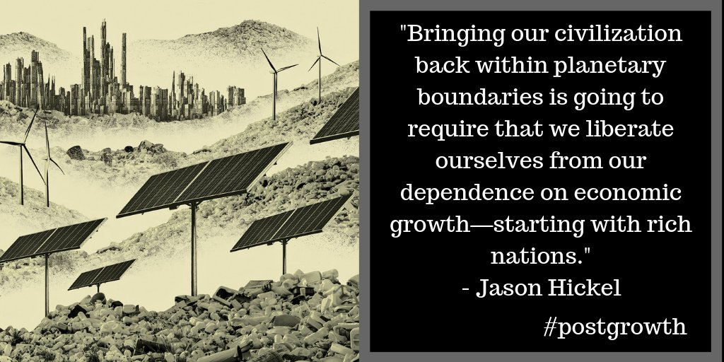 New evidence suggests green growth isn't even possible: bit.ly/greenforeignpo… h/t: <a href="/jasonhickel/">Jason Hickel</a> <a href="/TheRulesOrg/">The Inevitable Transition</a> <a href="/postgrowth/">Post Growth Institute</a> #postgrowth #degrowth