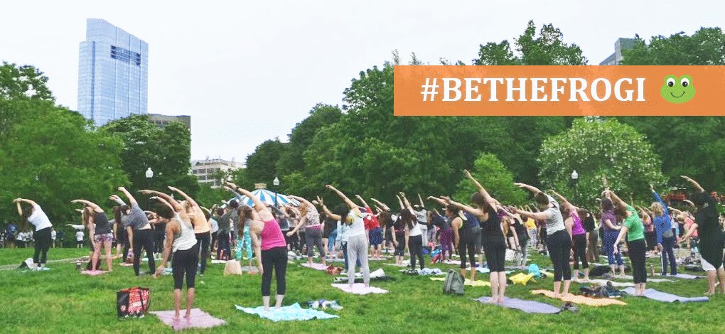 FrogPondBoston's tweet photo. Attention Yogis! This Thursday, September 27th, is the last session of FREE Summer Yoga. Mark your calendar and join us on the Boston Common at 6:00pm. Let's wrap up the season in style AND numbers! #BeTheFrogi #fitboston @BostonParksDept @HealthyBoston https://t.co/RUrIv2lgl1 https://t.co/JGxxXLAL9t