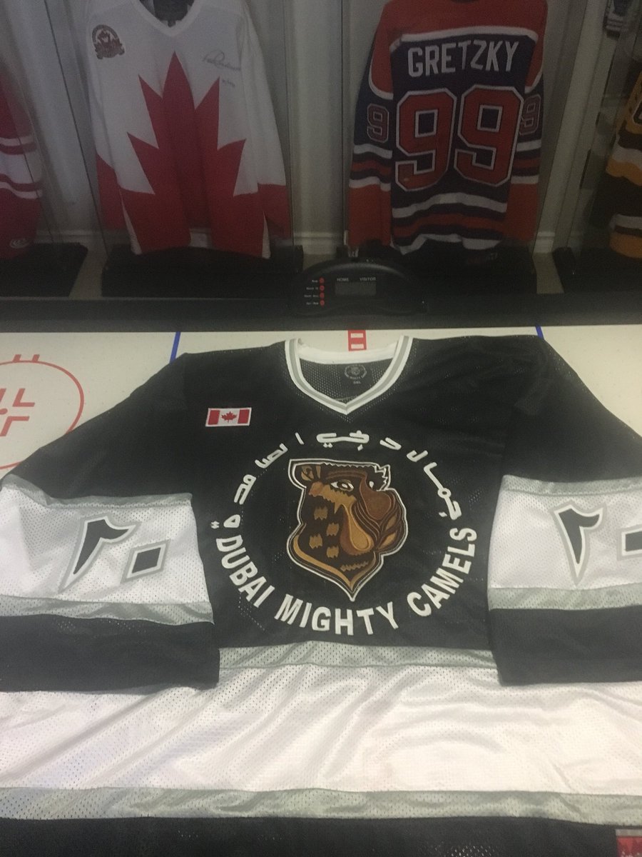 LeafsMaz20's tweet photo. A huge thank you to the @Mighty_Camels @Imedge_Group &amp; @mikefreeson for replacing my Camels jersey. My original got ripped in a good old goalie fight a few years back &amp; I’ve been missing it since lol Best of luck defending your EHL title &amp; congrats on your 25th Anniversary season https://t.co/ZRrbDthOgl
