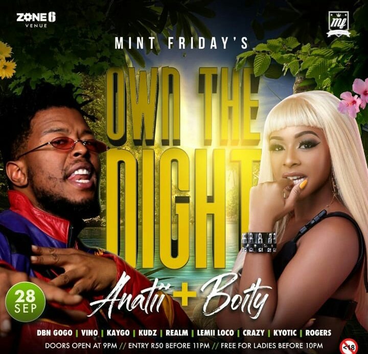 Fhulufhelo_'s tweet photo. Ladies come in numbers pls !!
We have the capacity to make the tingz happen 🔥🔥🔥
#MintOwnTheNight 
#MintOTN 
#MintFridays 
#Zone6Venue https://t.co/M5zCIqjTA7