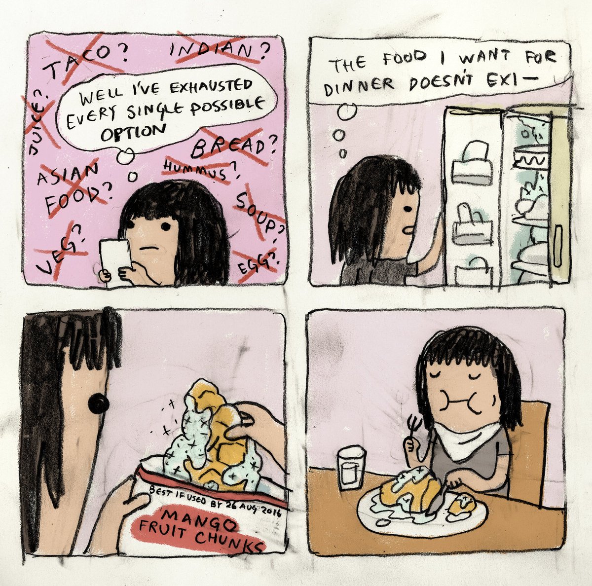 weekday dinners 😩 🍈 

See more comics by @seodles here: bit.ly/2K4QOpo