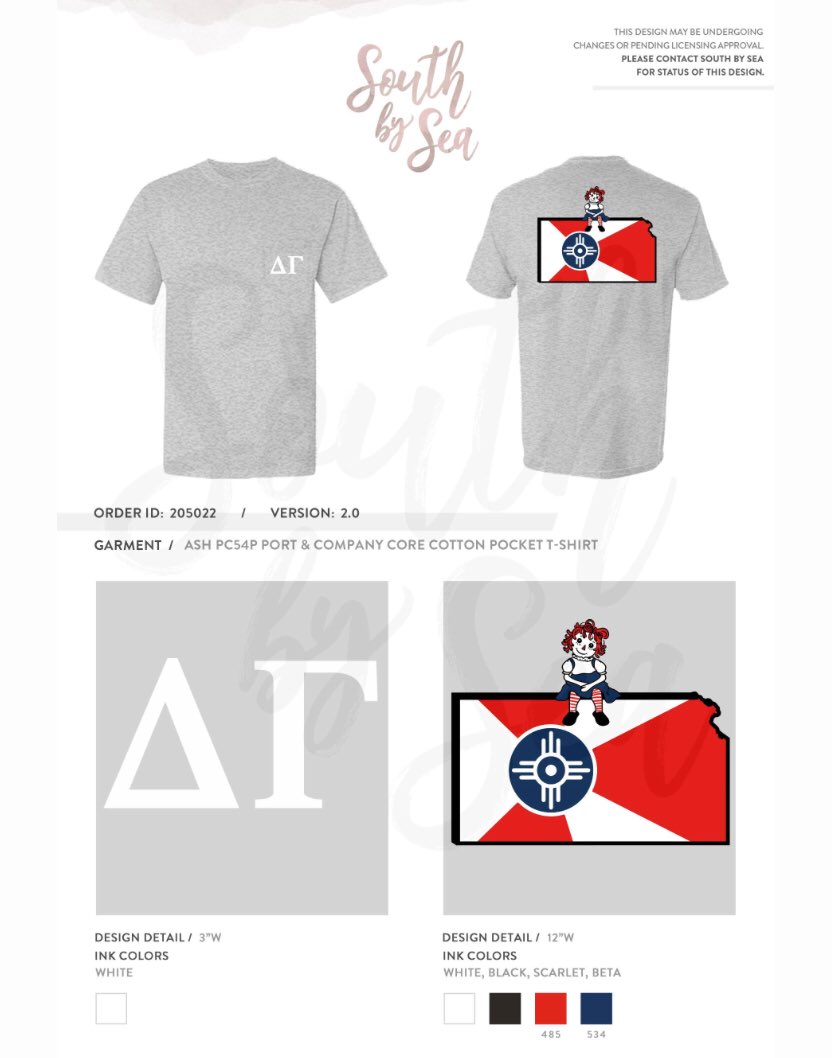 Do you love Delta Gamma and Wichita? Grab one of these shirts and rep both for only $16.50! Link closes 10/12 so don’t wait!

RT for a chance to win one of these for FREE! Must be following <a href="/wsuDG/">Delta Gamma</a>  to win 🤑

southbysea.com/preorder/20502…