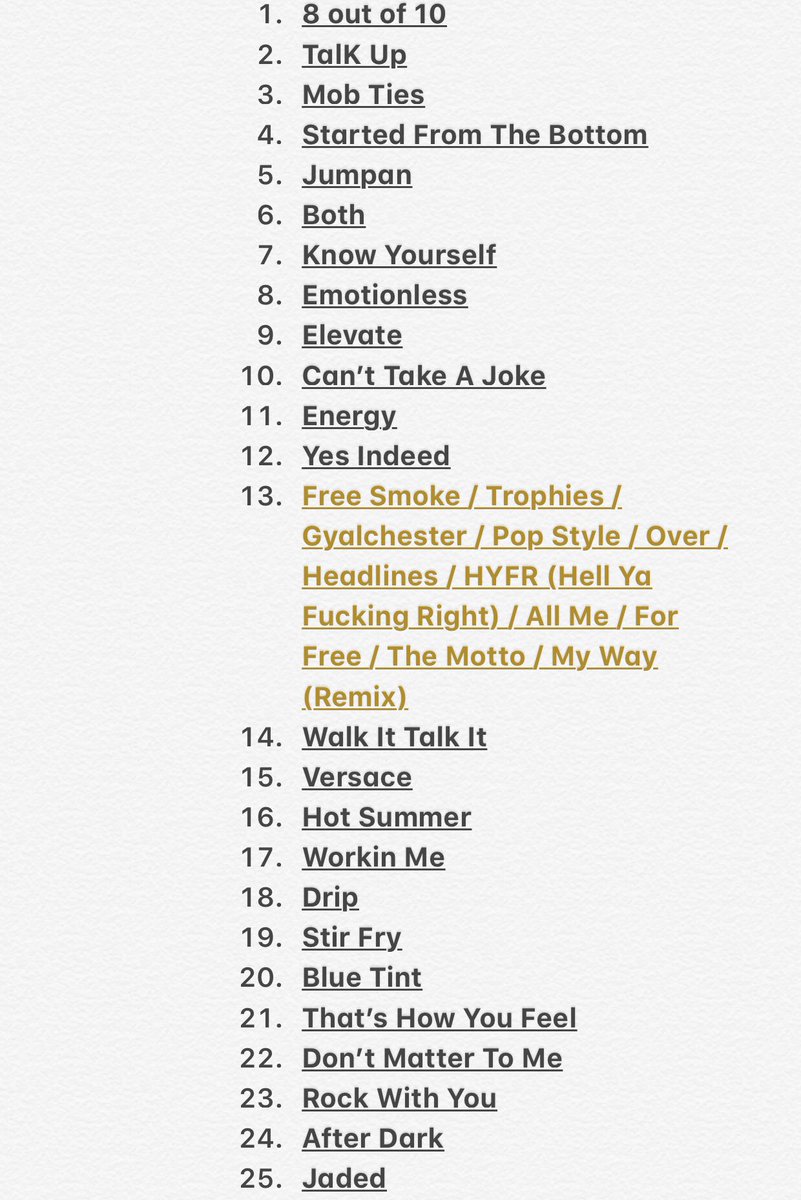 Rap___Nation's tweet image. |Aubrey &amp;amp; The Three Amigos Setlist|