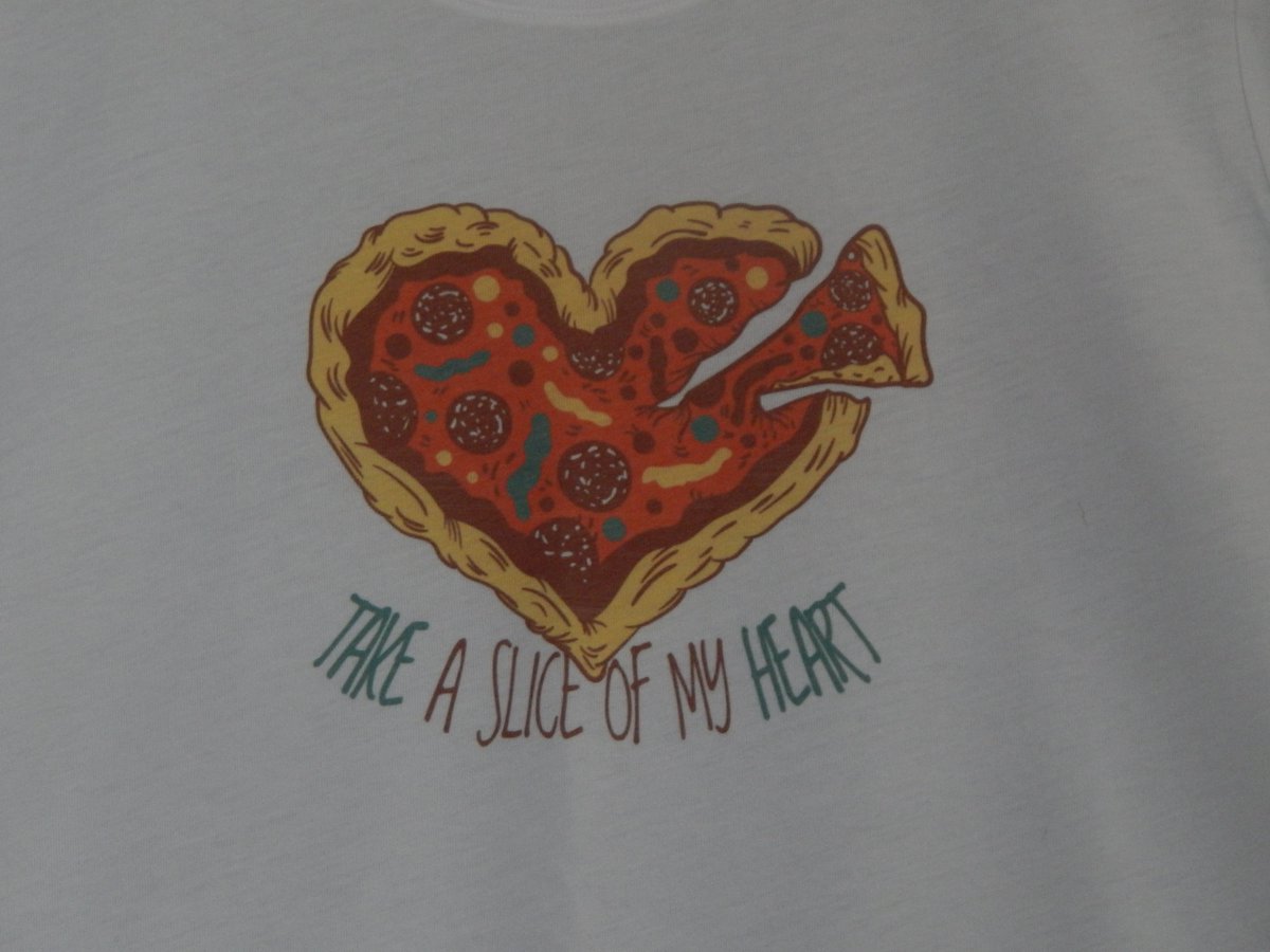molly_and_pip's tweet photo. 'Take a slice of my heart' Heart shape Pizza design ladies t-shirt, to see our full range visit us at https://t.co/jVYxK6ZXjl #Londonislovinit #BoomRT #FlockBN #Chesterfieldis #Barnsleyis #wnukrt #UKSmallBiz #UKBiz #giftforher #ChristmasGift #giftideas #heart #pizza #love https://t.co/XVEI6HXSs0