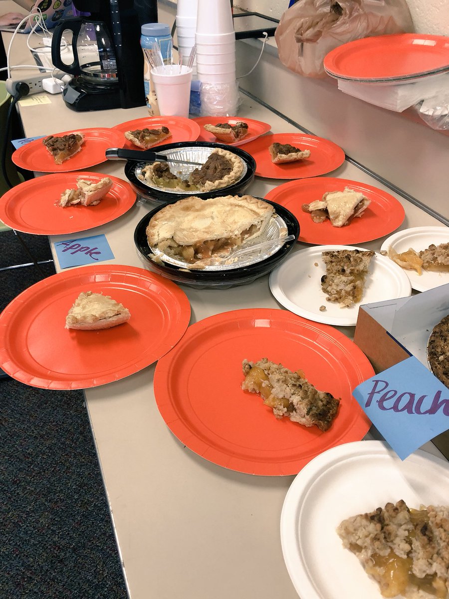 CMS_LLA's tweet photo. As we wrapped up QTEL Strategies for Academic Acievement: Secondary today, participants enjoyed some pie as they implemented the 3 Moments of a Lesson (PIE) into one of their lesson plans. #3moments #PIE #tasks #contentandlanguage ๐ฅง https://t.co/yHoYMgZD24