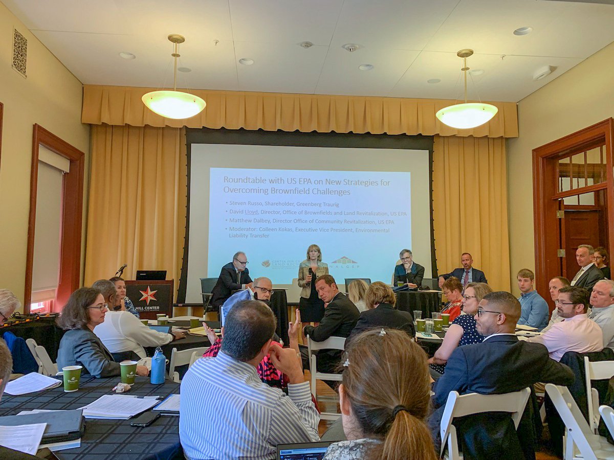 LACitySAN's tweet photo. Our #BrownfieldsLA team is in DC for the National Brownfields Leadership Summit meeting on Capitol Hill, discussing strategies and challenges of #brownfields cleanups.

#revitilization #community #environmentaljustice #cleanup @LandRecycling #redevelopment @NALGEP @epa https://t.co/WMyCrFCPau