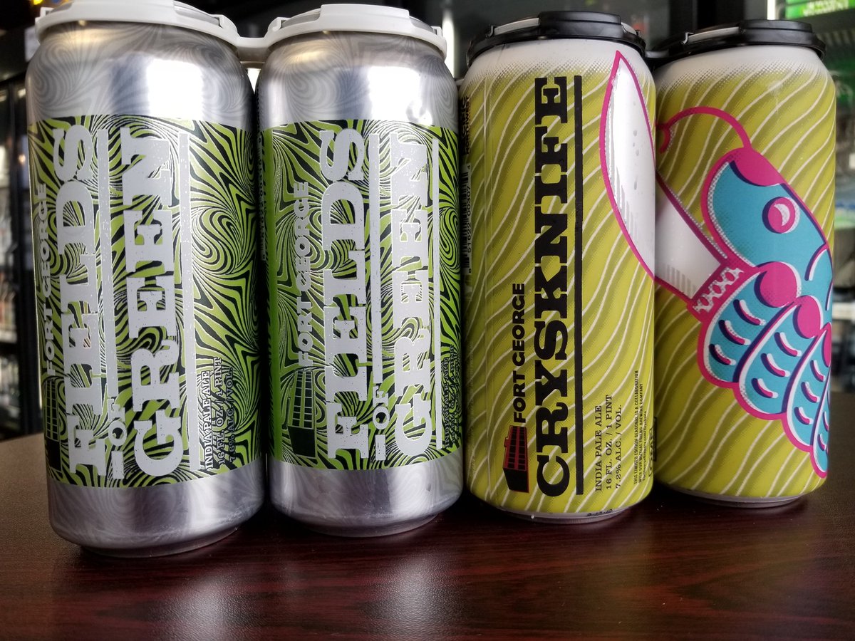 AleSpike1's tweet image. Just in! Hurry, very limited quantities! @fortgeorgebeer #fieldsofgreen #crysknife #ipa