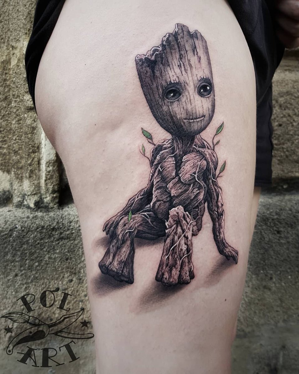 Pol_tattoo's tweet photo. ベイビーグルート 🌿 https://t.co/VoXcTyPIYY