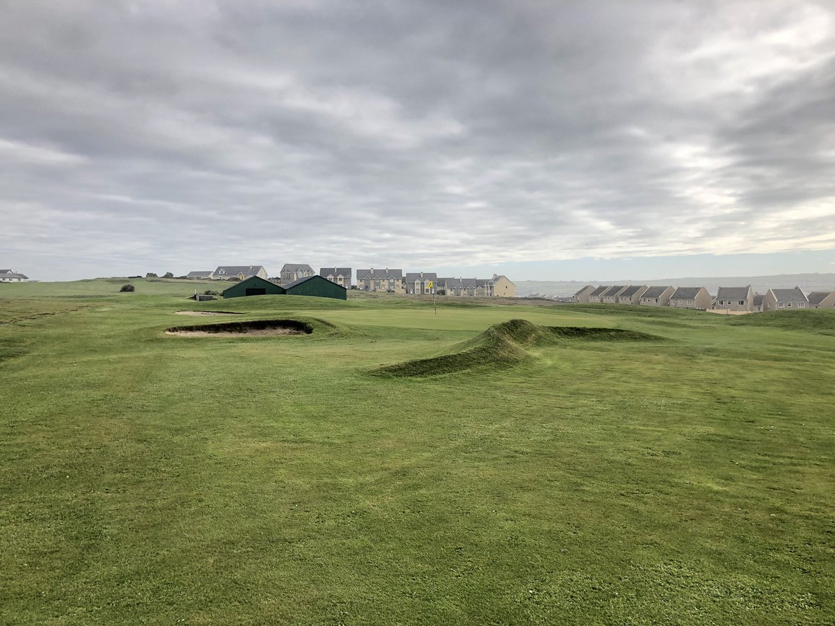 KearneyGD's tweet photo. Honored to be asked back to Kilkee GC, a place very dear to my heart. On site with Paddy McInerney, one of the most passionate golfing gents in the game, who SO loves his home turf. For any of you guys and gals out there who love their golf the old-school way, Kilkee GC is a must https://t.co/GG7UD3dA9s