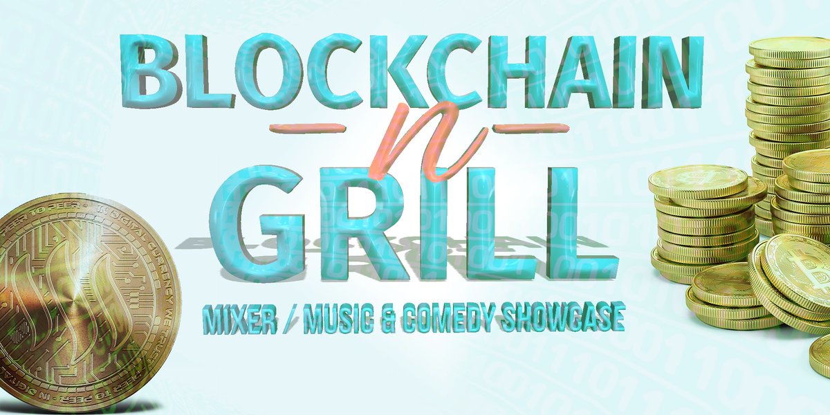 FLYbenzo's tweet photo. Thank you to everyone who came out to the last installment of #BlockchainNGrill!! 

Get your tickets to the October 6th event NOW! https://t.co/DJ06ntBkVH

📸 by @serious2020 

#Blockchain #cryptocurrency #Comedy #Music #Steem #Steemit #BTC #ETH #NewMoney #Oakland #Crypto https://t.co/uPzzjuKHGa