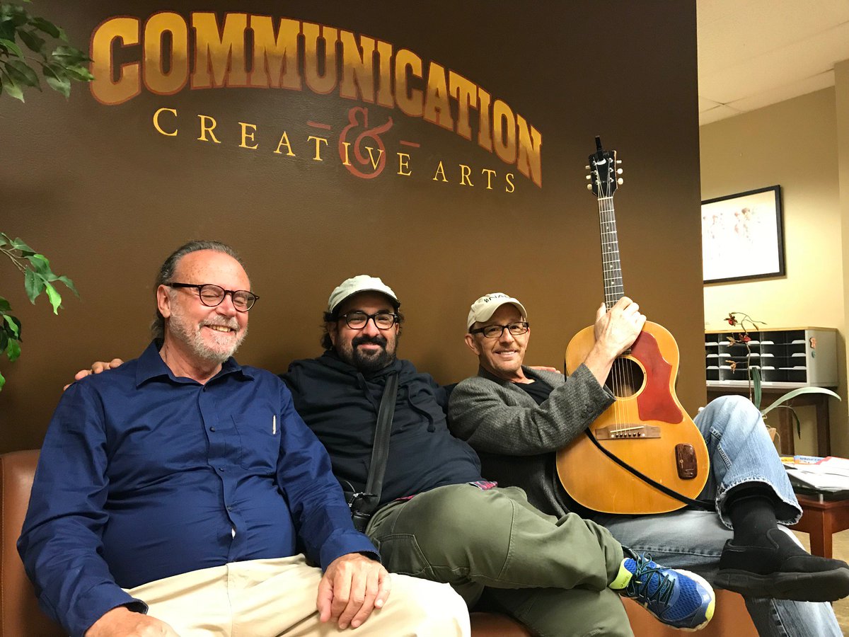 PNWCCA's tweet photo. The band is back together. 

Dr. Roach, Brislee and Ken Bronowski are playing a show tomorrow night from 7-11 p.m. at Ciao Bella. Meet Paris-trip alumni while you're there and discover their experiences from a semester abroad. https://t.co/UFFsVeCTHC