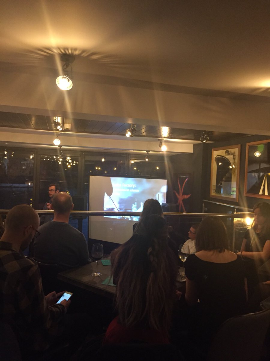 thinkorchard's tweet photo. Great evening at @The_IPA South West event. Exciting talk from @rshotton #magicandthemachines https://t.co/o35dv9PMGw