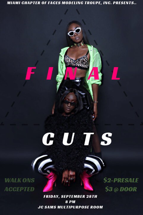 Fmt_Miami's tweet photo. This Friday!!! Don’t miss the show 😉 https://t.co/zW8IzlkmOE