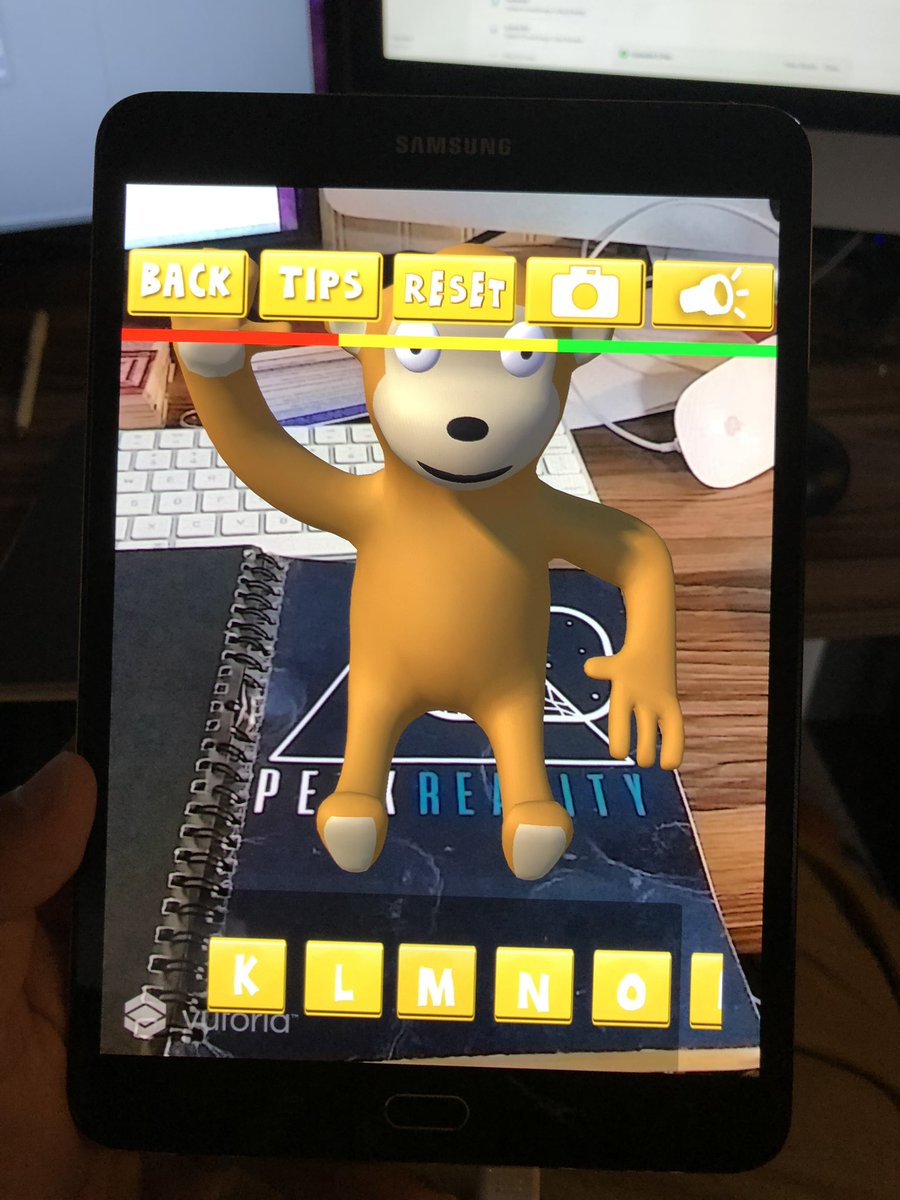 ElonReeveGloba's tweet photo. Testing the new create mode on Android. Smooth so far. #ar #Augmentedreality #arflashcards https://t.co/asrJsAzSWa