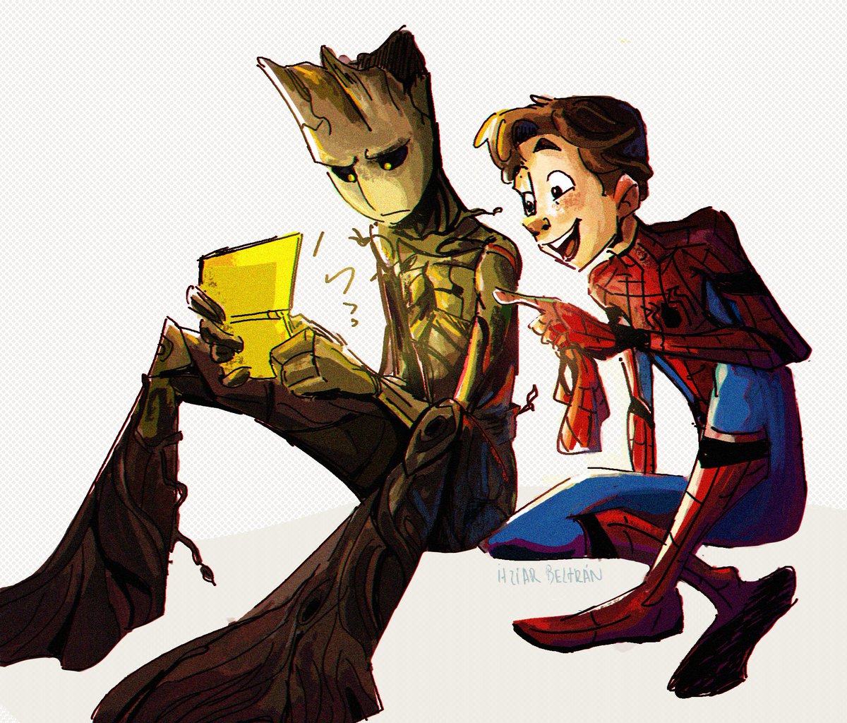 Itzitxou's tweet photo. He dibujado adolescentes jugando a pokemon https://t.co/LQOD6Yv2Hh