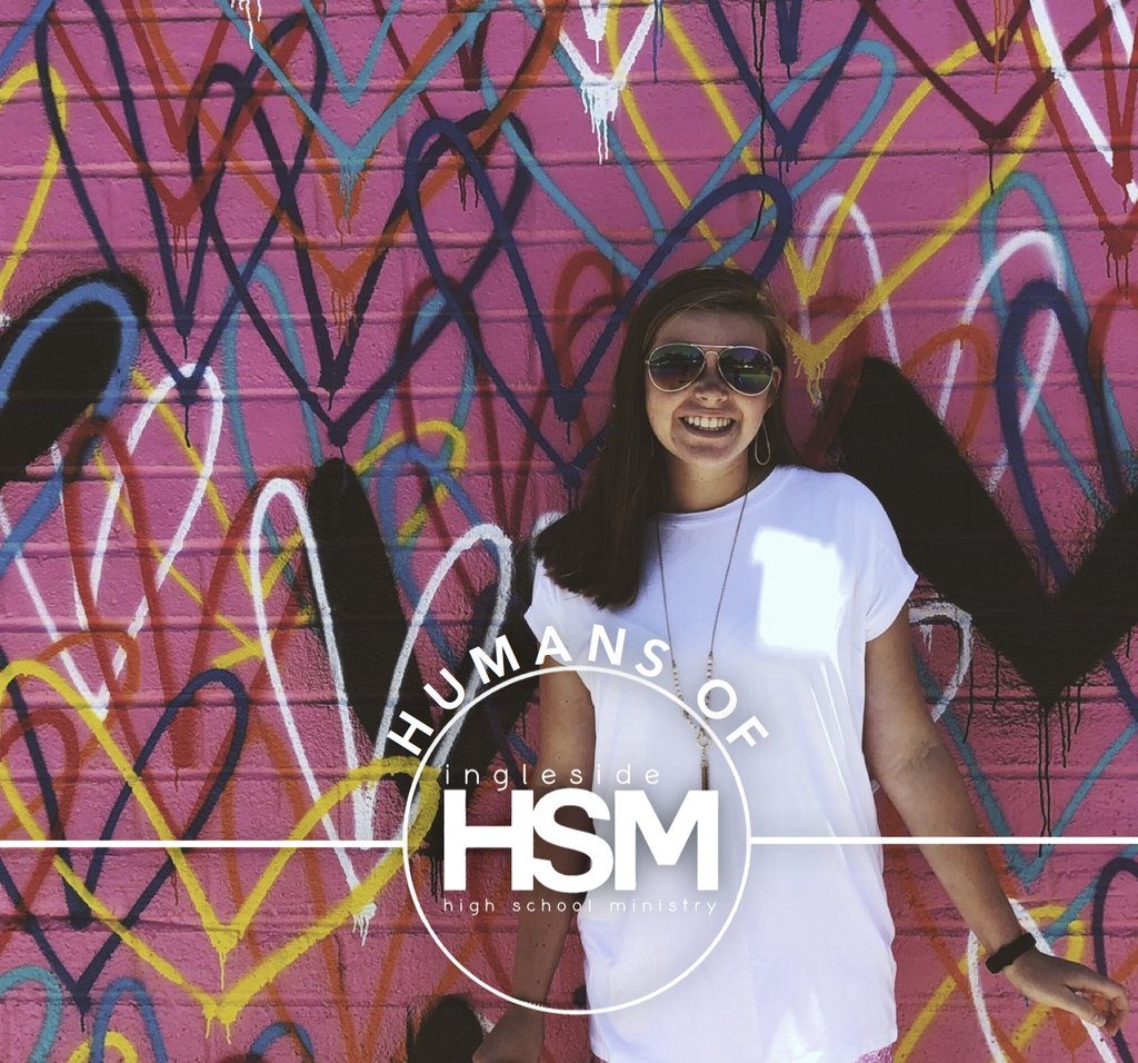 InglesideHSM's tweet photo. "I love coming to ATS because it feels like one, big family! I feel loved and encouraged to pursue my walk with Christ!" -Lauren Casey, 9th Grade #HumansOfHSM https://t.co/Q6YseHtgv9