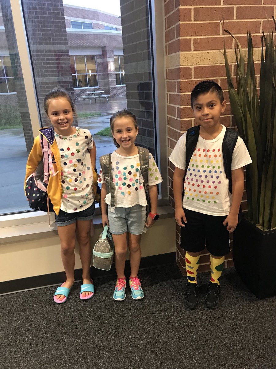 debracheiffetz's tweet photo. Kindness/Dot Day #frenchelementary #culture4caring #promise2purpose #KleinISD #kleinkind #Kleinculture #Ourklein https://t.co/3crprLGdQK