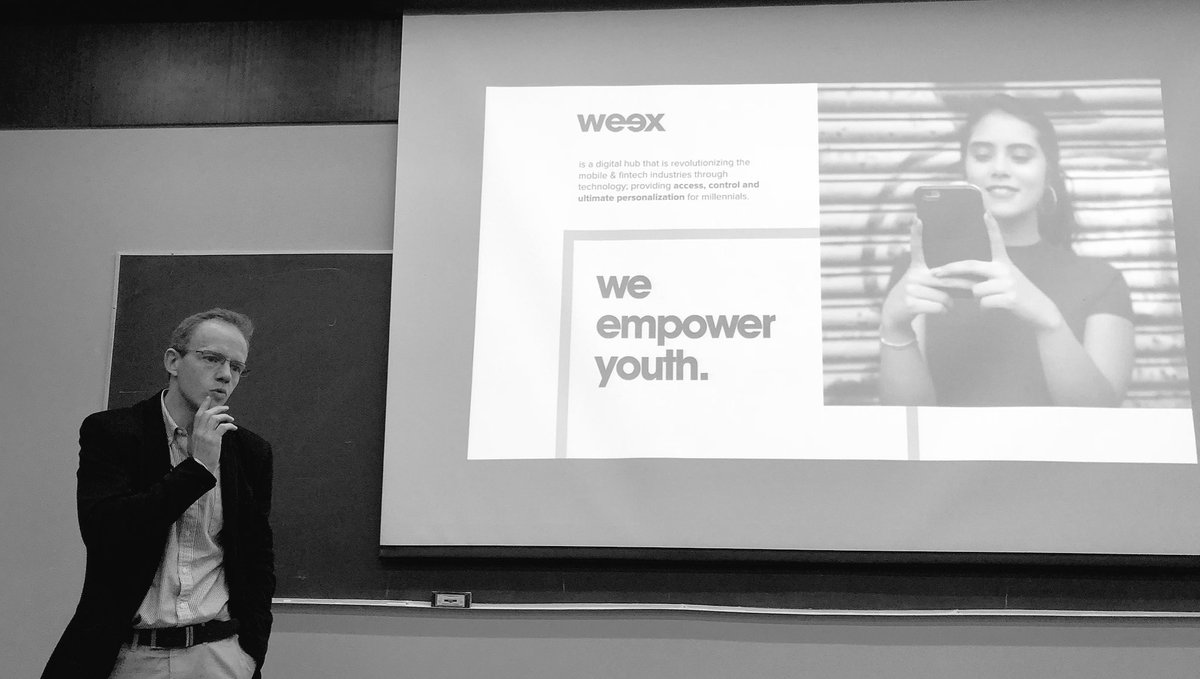 ferlelo's tweet photo. Hoy en #epicclass me acompaña Ricardo Suarez de @weexmx #weempoweryouth https://t.co/VEEEeHptRw