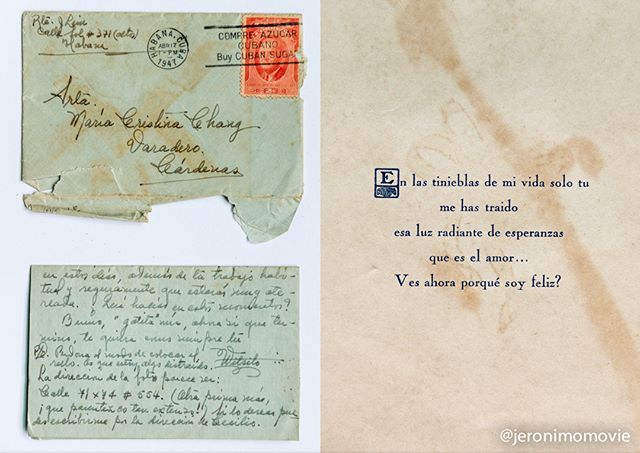 jeronimomovie's tweet photo. Cuba (1947): A #throwbackthursday to seven decades ago as we are deciphering some old letters these days that Jerónimo exchanged with Cristina, his future wife, in the initial years of their relationship when they were just in their early twenties.
.
Int… https://t.co/yAmeuZXOrN https://t.co/iWsYLSmdAF