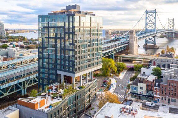 GreenBldgUnited's tweet photo. Congratulations to the winners of the 2018 Groundbreaker awards! The Rail Park, Bridge, Barry Playground, and The Battery all all incredible examples of sustainable design in our city. #BuildGreen18 https://t.co/3oRzZqQTRw