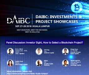 neapen's tweet photo. Investor Insights into How to Select a #Blockchain project organized #DAIBC at Pullman #KualaLumpur on Sept 27 th
with
#AshtonAddison #EventChain
#CarrieYang #GenesisGroup
#AJMinai #HODL
#LIYONG #GeekBeans
@Anthonyhunag https://t.co/DAwYmka7Hy