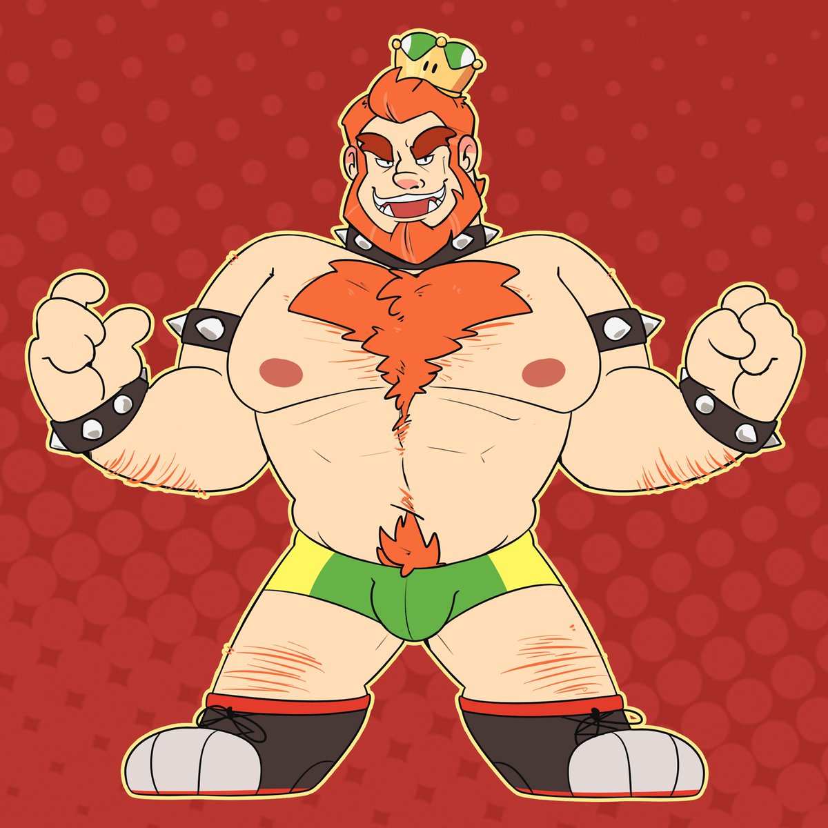 twitter has become a battlefield between bara bowser and bowsette fanart an...