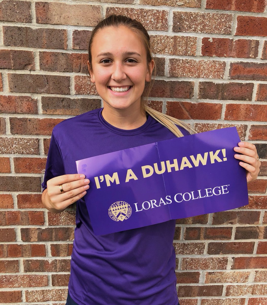 olivia_devriese's tweet photo. Excited to announce that I will be continuing my academic and athletic career @lorascollege @LorasWSoccer #GoDuhawks https://t.co/elETM7wVKX
