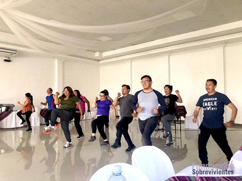 Como parte de nuestra participación en <a href="/ixoqib/">Consorcio Ixoqib</a> se llevó a cabo un taller de auto cuidado con agentes fiscales del <a href="/MPguatemala/">MP de Guatemala</a> de Guatemala en el departamento de Huehuetenango.
Con el apoyo de @SwedeninGT