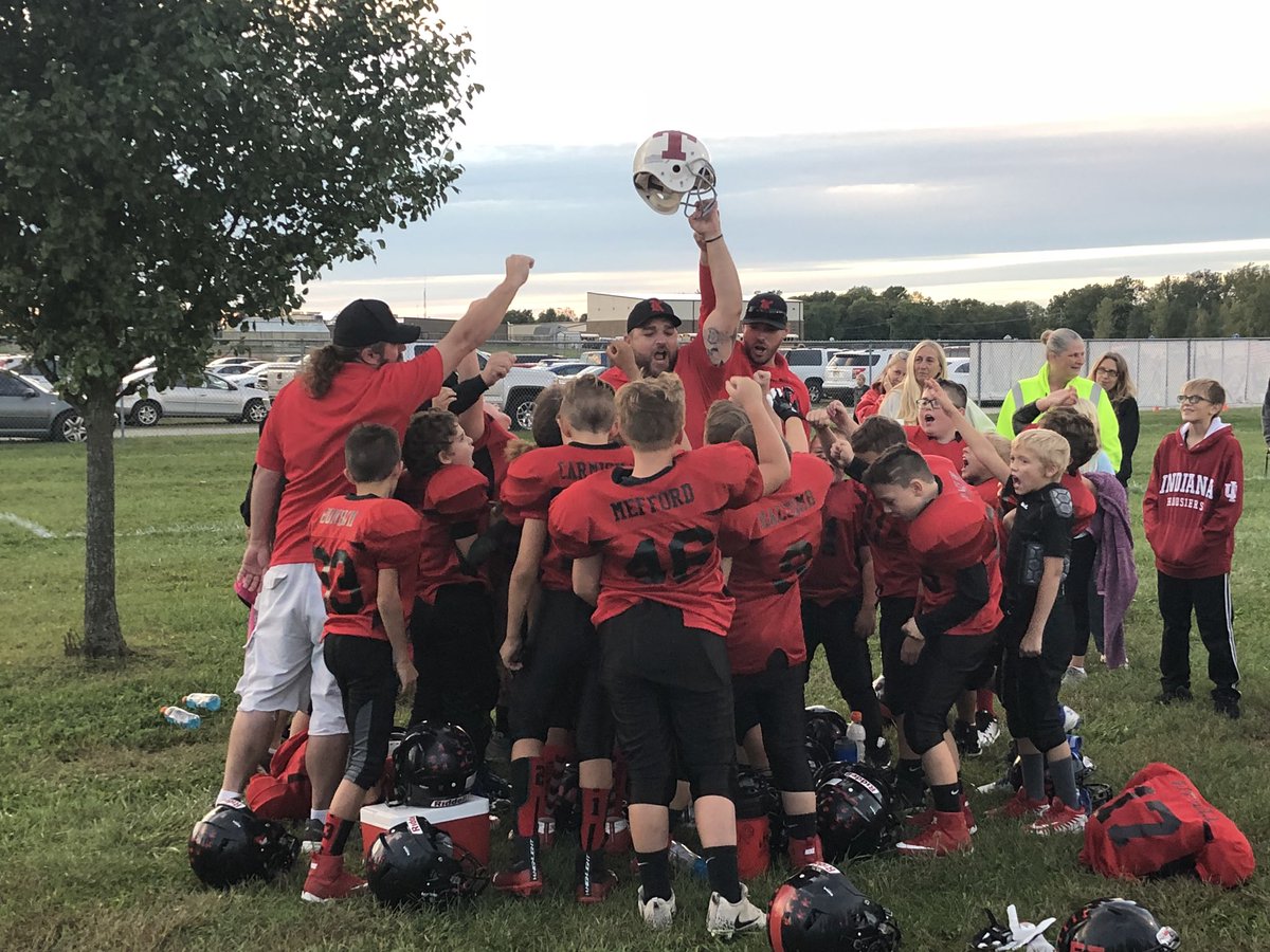 3/4 Panthers get the win over Tri and bring home the traveling helmet trophy!  Great work boys!