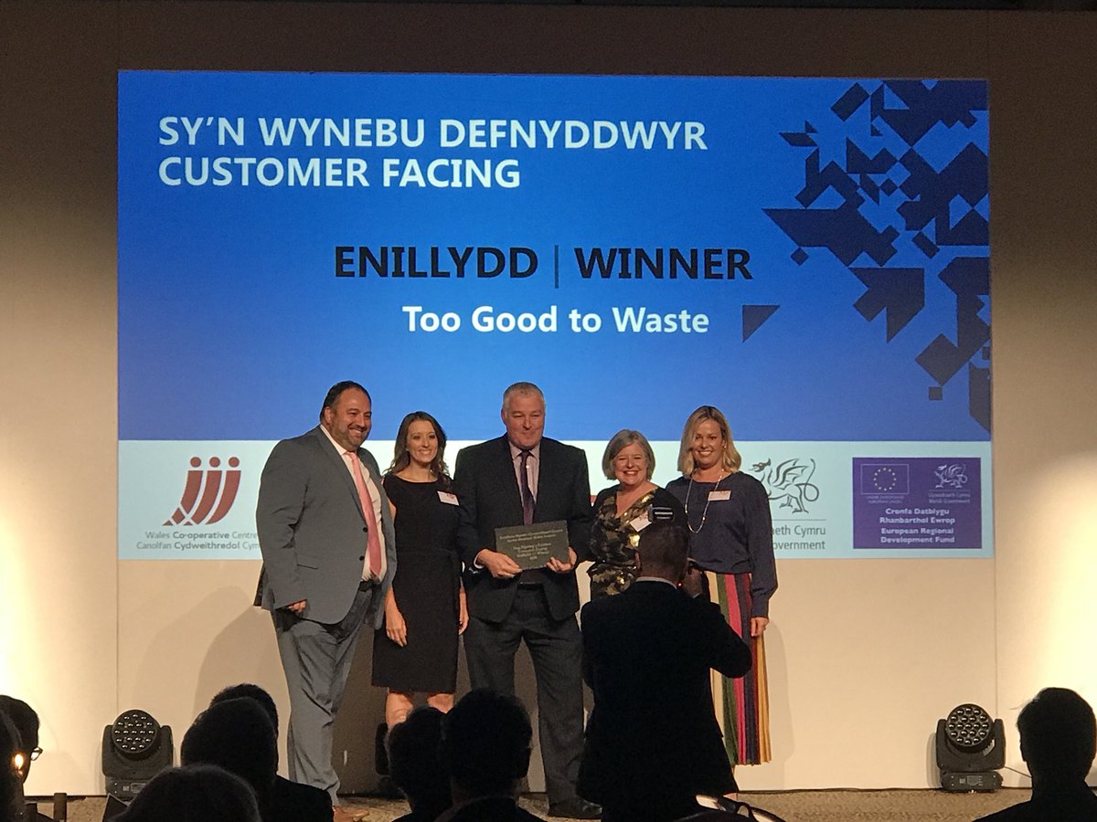 wearecowshed's tweet photo. Yay! The winner of #ConsumerFacing #sbawards18 is ‘Too Good to Waste’ 👏🏻👏🏻👏🏻 congratulations https://t.co/9OKdUVbkXf