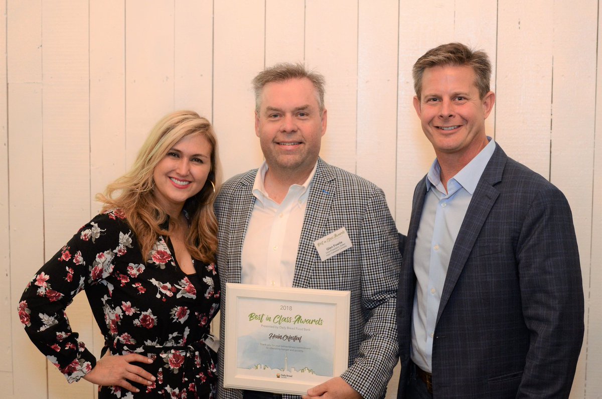 DailyBreadTO's tweet photo. Last night we celebrated community partners &amp; their commitment to alleviating #hunger #Toronto at #BICA18. We'd like to thank our MC @JennValentyne &amp; of course, each of our finalists &amp; award recipients for their efforts, passion &amp; generosity! https://t.co/jr2U1Lf1D5 #DailyBreadTO https://t.co/qOvLdRq15s